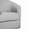 Flash Furniture Landon Club Style Commercial Barrel Accent Armchair Metal Base, Light Gray Fabric Upholstery BS-AC22-060-LTGRY-GG - alternate 8